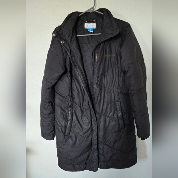 Columbia Black Coat Size Medium - Picture 1 of 6